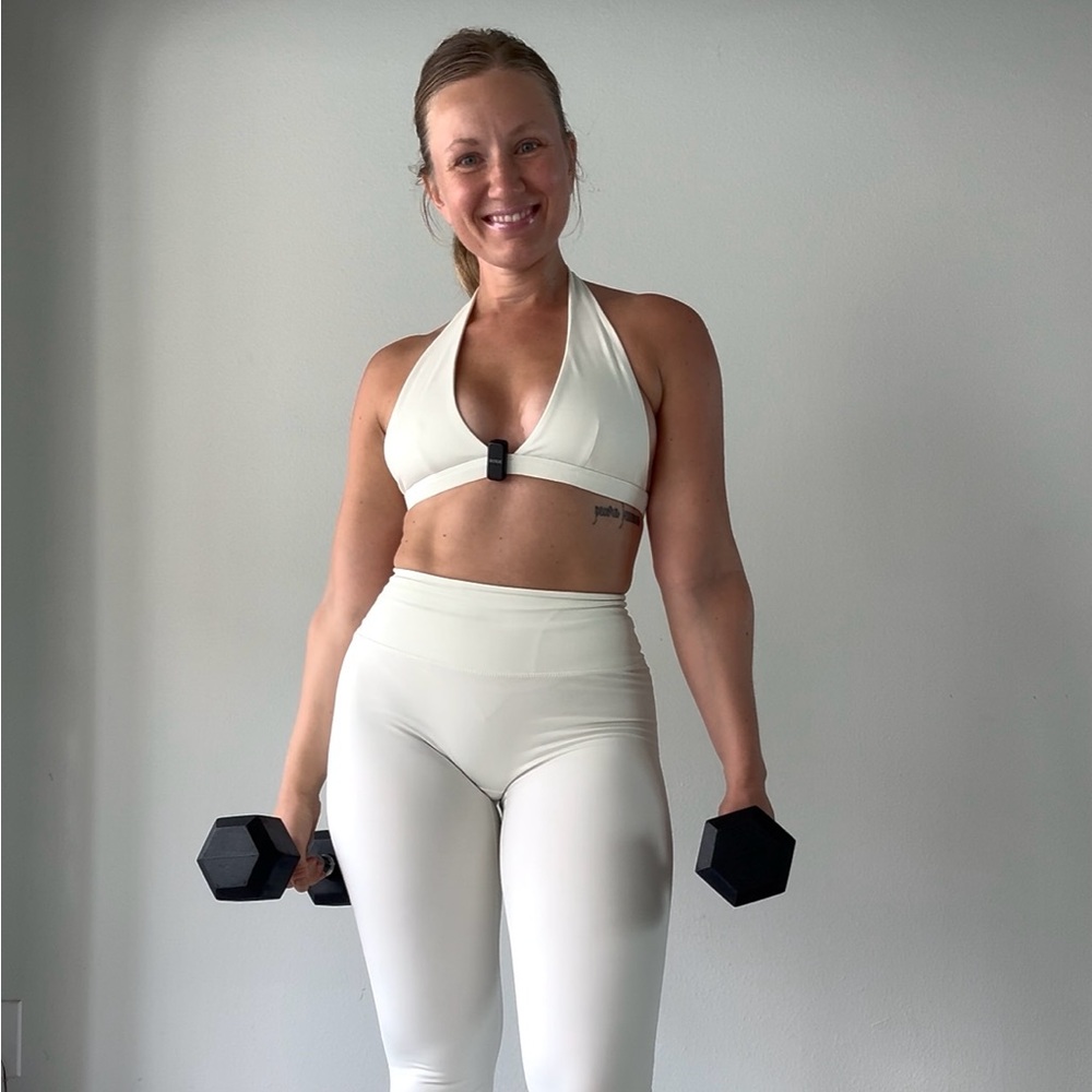 CSB Aloe Serenity Set / Scrunch Leggings & Celine Crop / Size SMALL